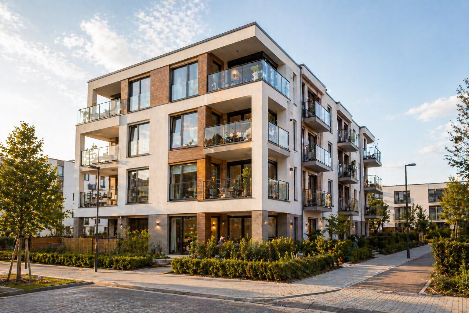 Mehrfamilienhaus Neubau für Investoren und Bauträger — schlüsselfertige Generalunternehmerleistung von Deutsche Neubau